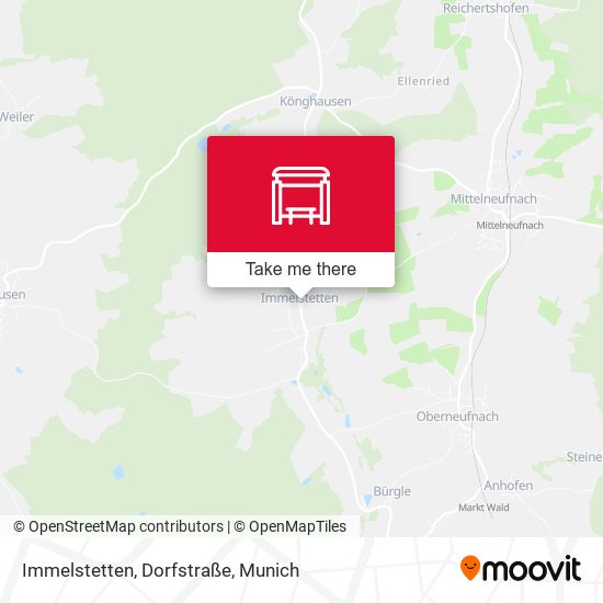 Immelstetten, Dorfstraße map