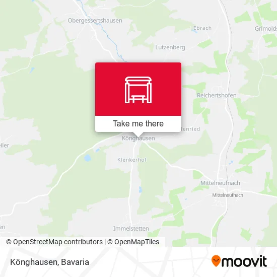 Карта Könghausen
