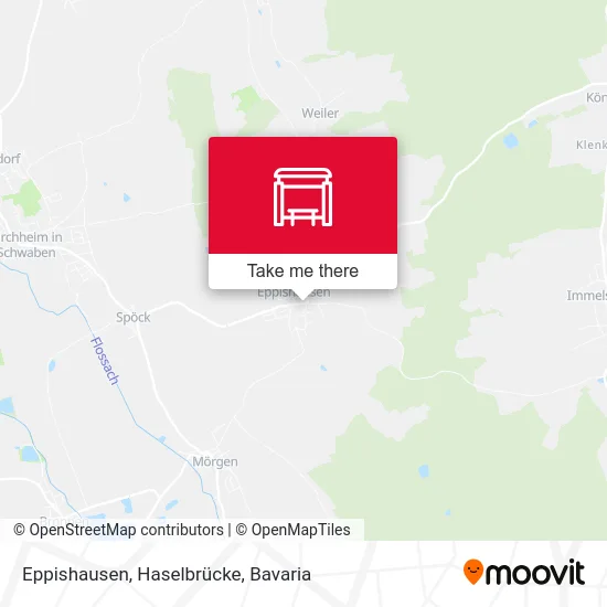 Карта Eppishausen, Haselbrücke