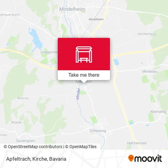Apfeltrach, Kirche map