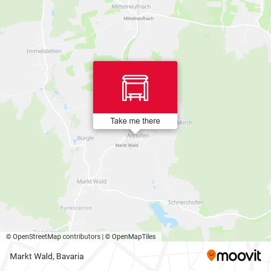 Карта Markt Wald