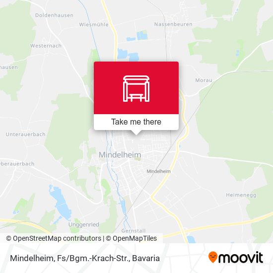 Mindelheim, Fs/Bgm.-Krach-Str. map