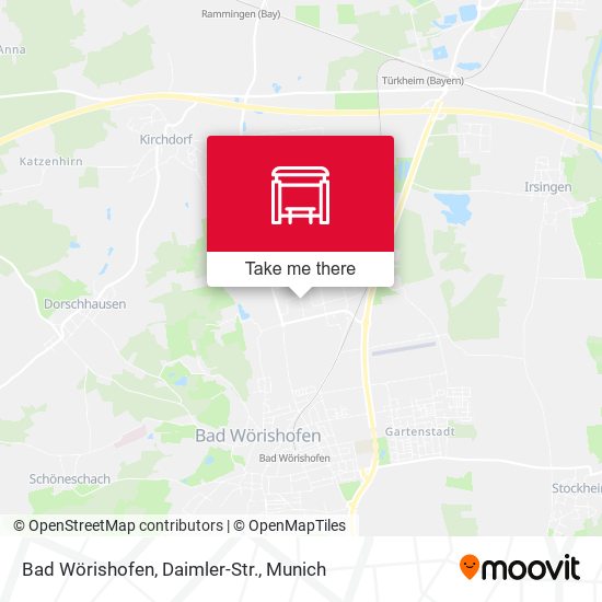 Bad Wörishofen, Daimler-Str. map