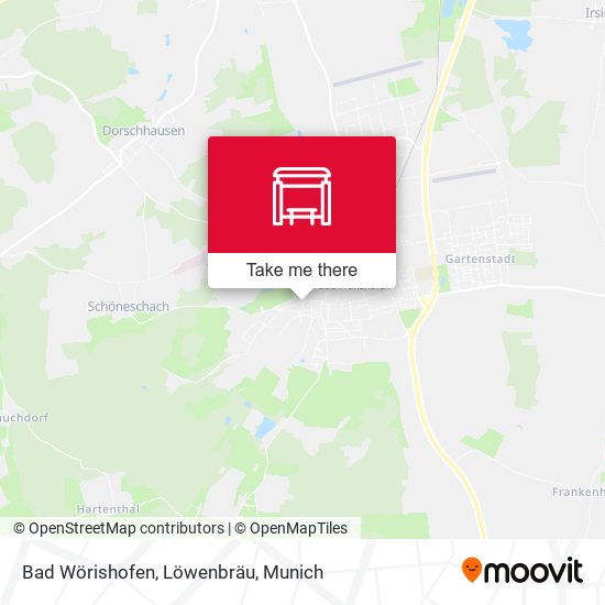 Bad Wörishofen, Löwenbräu map