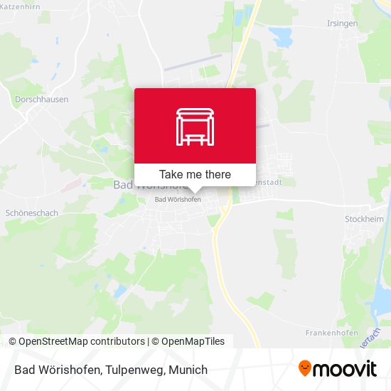Bad Wörishofen, Tulpenweg map