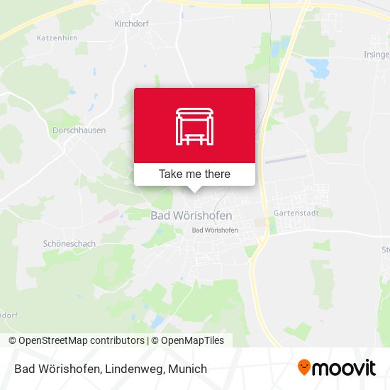 Карта Bad Wörishofen, Lindenweg