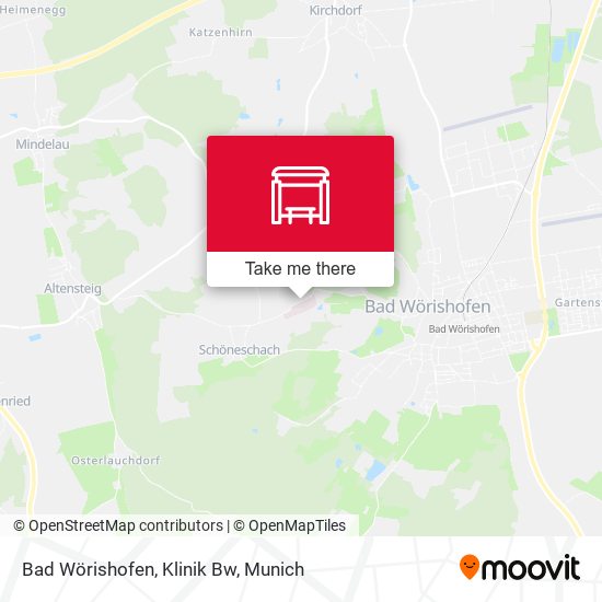 Bad Wörishofen, Klinik Bw map