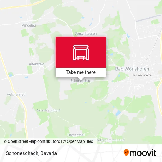 Карта Schöneschach