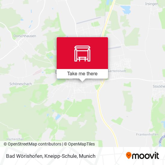 Bad Wörishofen, Kneipp-Schule map