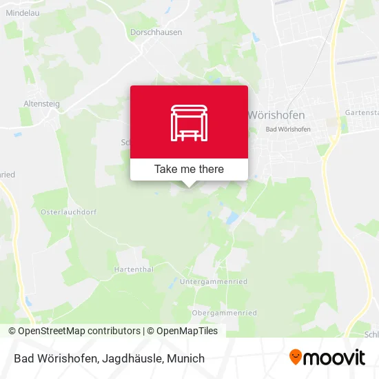 Карта Bad Wörishofen, Jagdhäusle