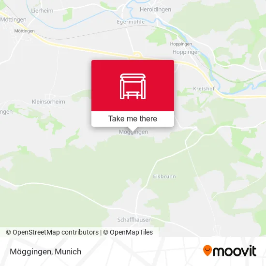 Карта Möggingen