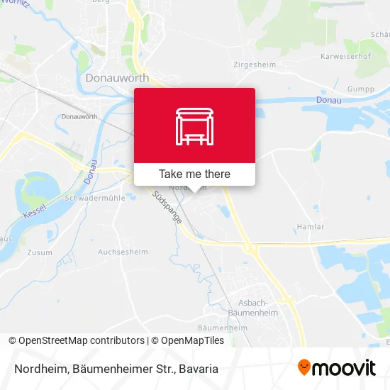 Карта Nordheim, Bäumenheimer Str.
