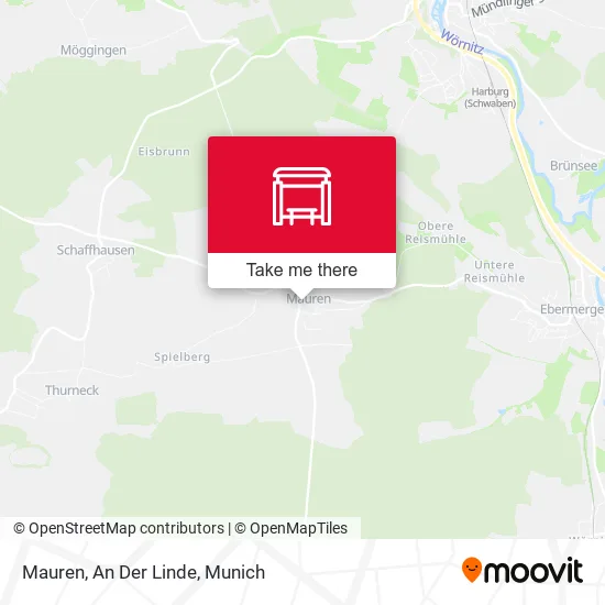 Карта Mauren, An Der Linde