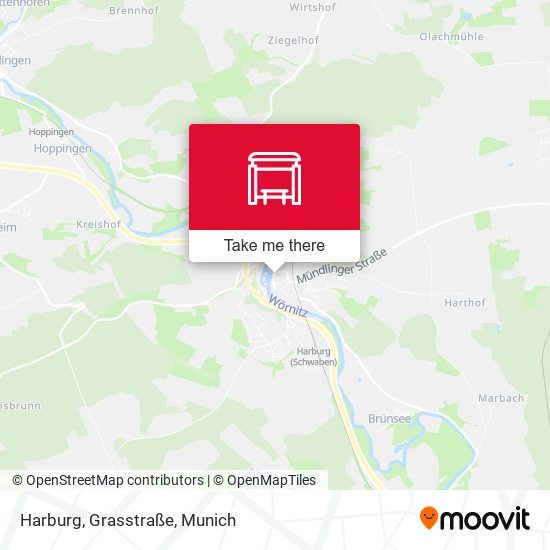 Harburg, Grasstraße map