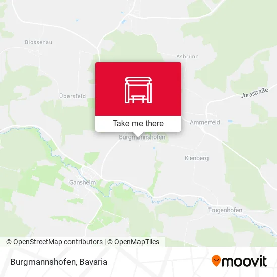 Карта Burgmannshofen