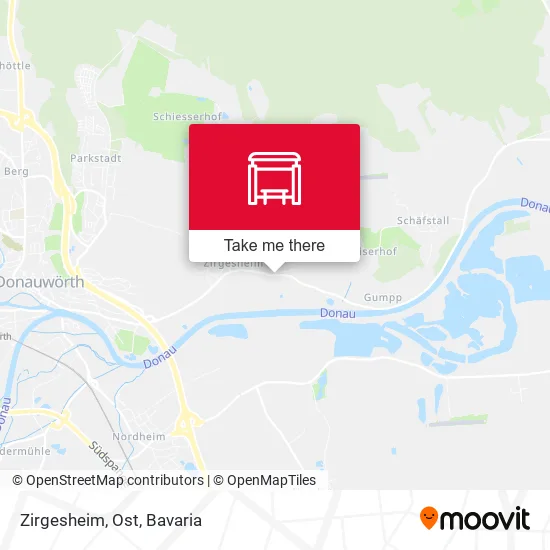 Карта Zirgesheim, Ost