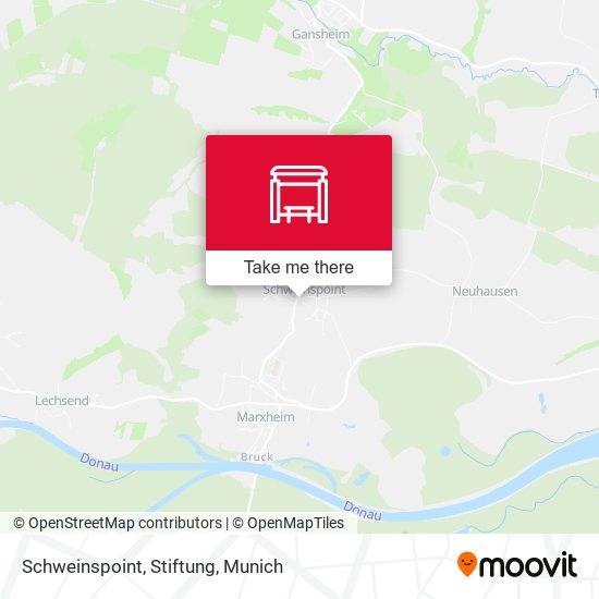 Schweinspoint, Stiftung map