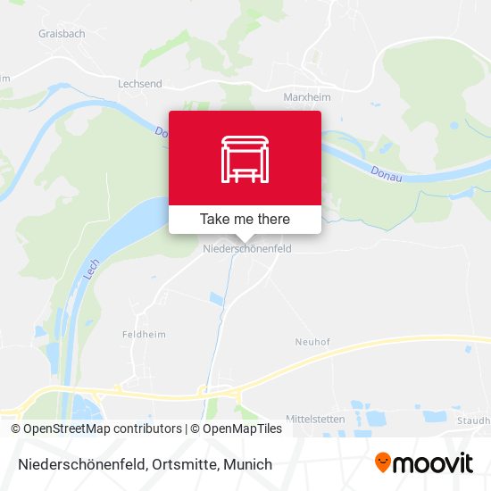 Niederschönenfeld, Ortsmitte map