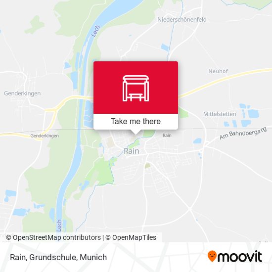 Rain, Grundschule map