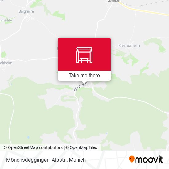 Mönchsdeggingen, Albstr. map