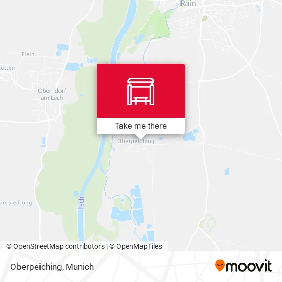 Карта Oberpeiching