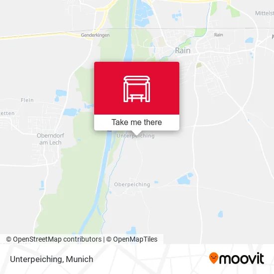 Карта Unterpeiching