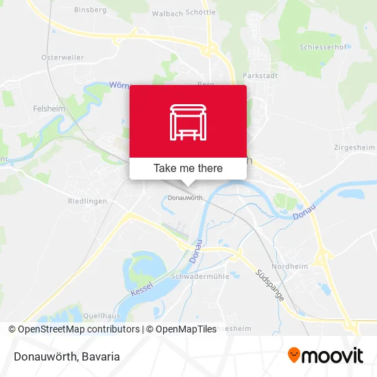 Карта Donauwörth