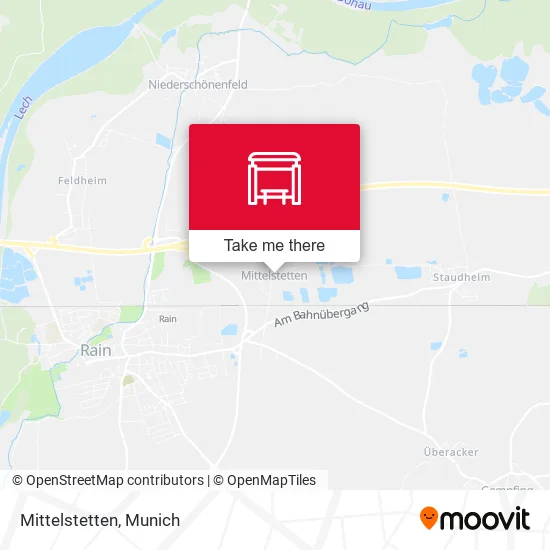 Карта Mittelstetten