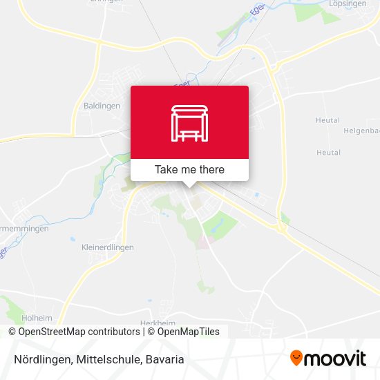 Nördlingen, Mittelschule map