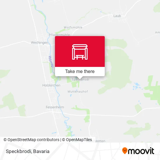 Карта Speckbrodi