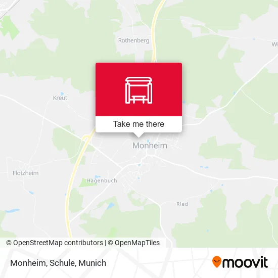 Карта Monheim, Schule