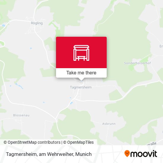 Tagmersheim, am Wehrweiher map