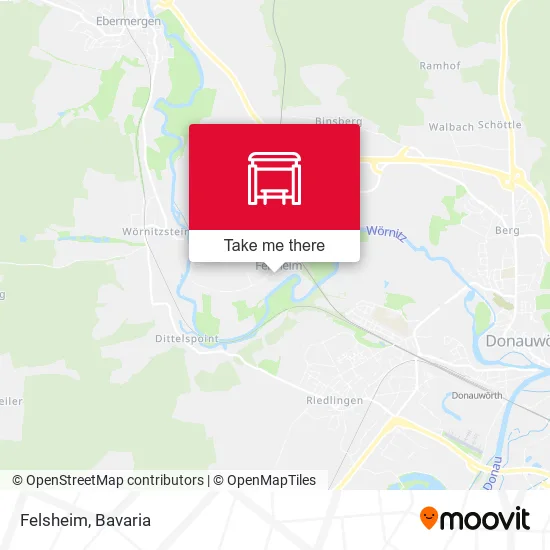 Карта Felsheim