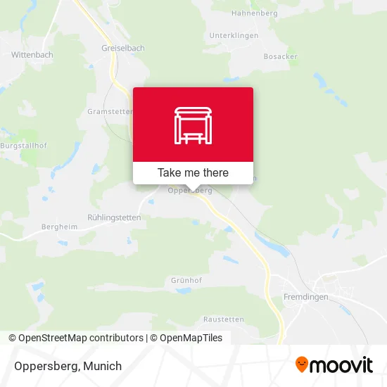 Карта Oppersberg