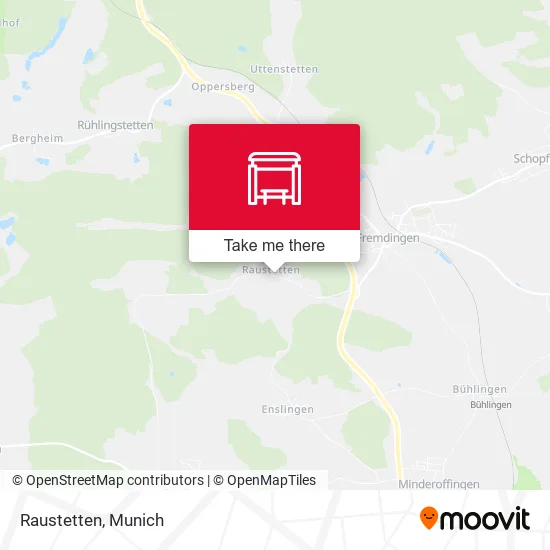 Карта Raustetten