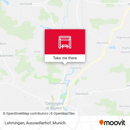 Карта Lehmingen, Aussiedlerhof