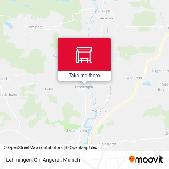 Карта Lehmingen, Gh. Angerer