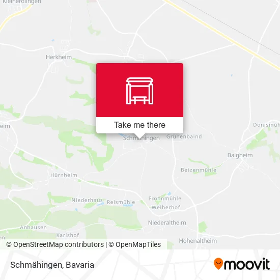 Карта Schmähingen
