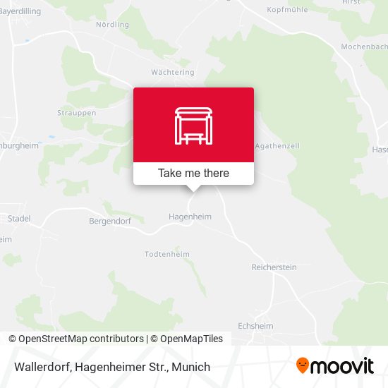Wallerdorf, Hagenheimer Str. map