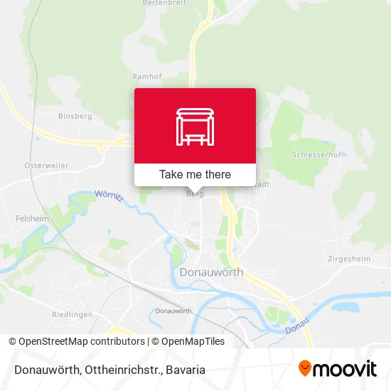 Карта Donauwörth, Ottheinrichstr.