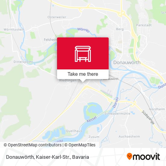 Карта Donauwörth, Kaiser-Karl-Str.
