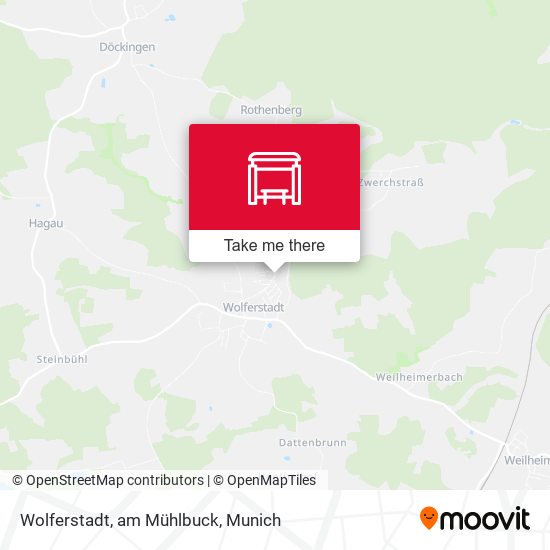 Wolferstadt, am Mühlbuck map