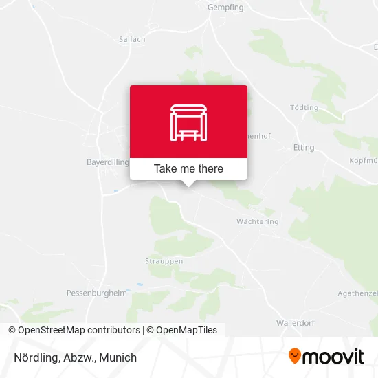 Карта Nördling, Abzw.