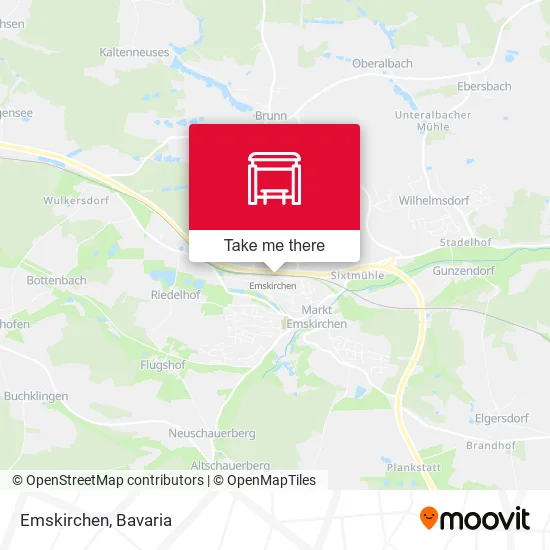 Карта Emskirchen