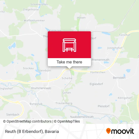 Reuth (B Erbendorf) map