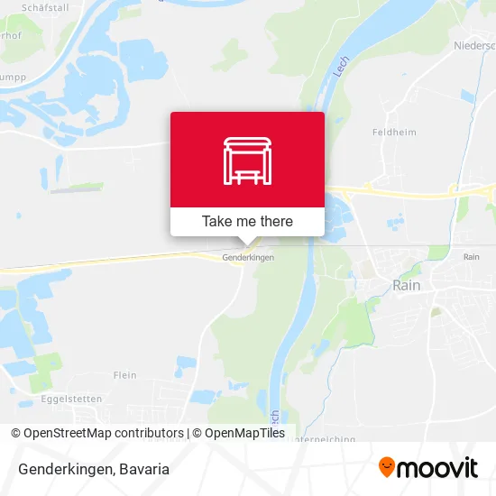 Карта Genderkingen