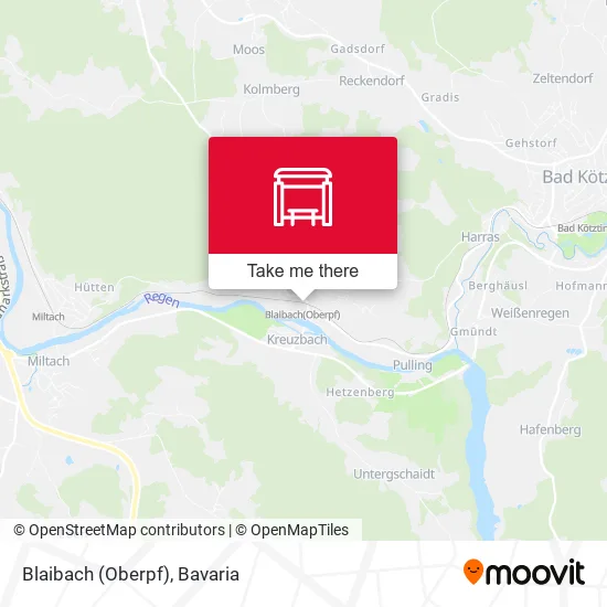 Карта Blaibach (Oberpf)
