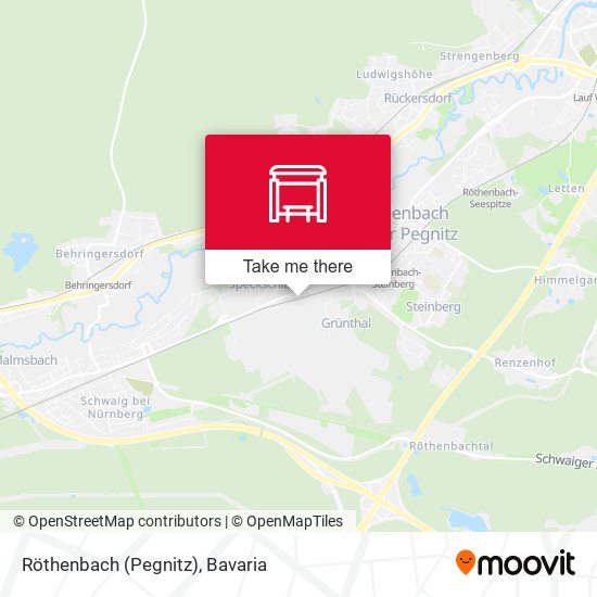 Röthenbach (Pegnitz) map