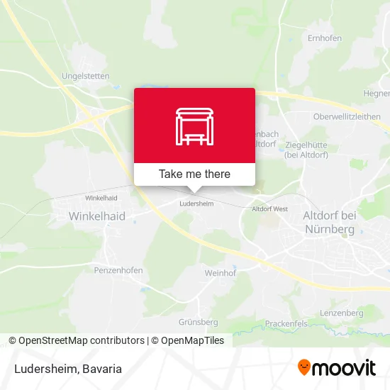 Карта Ludersheim