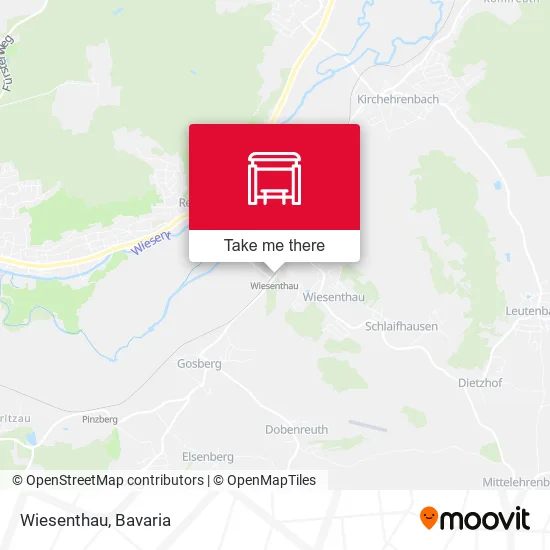 Карта Wiesenthau